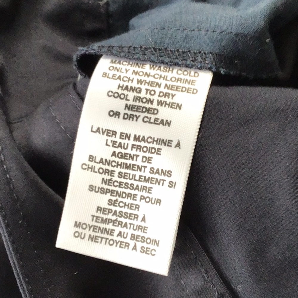 Navy cotton skirt - Picture 5 of 5